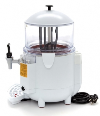 Distributeur de chocolat chaud - 5L - Blanc